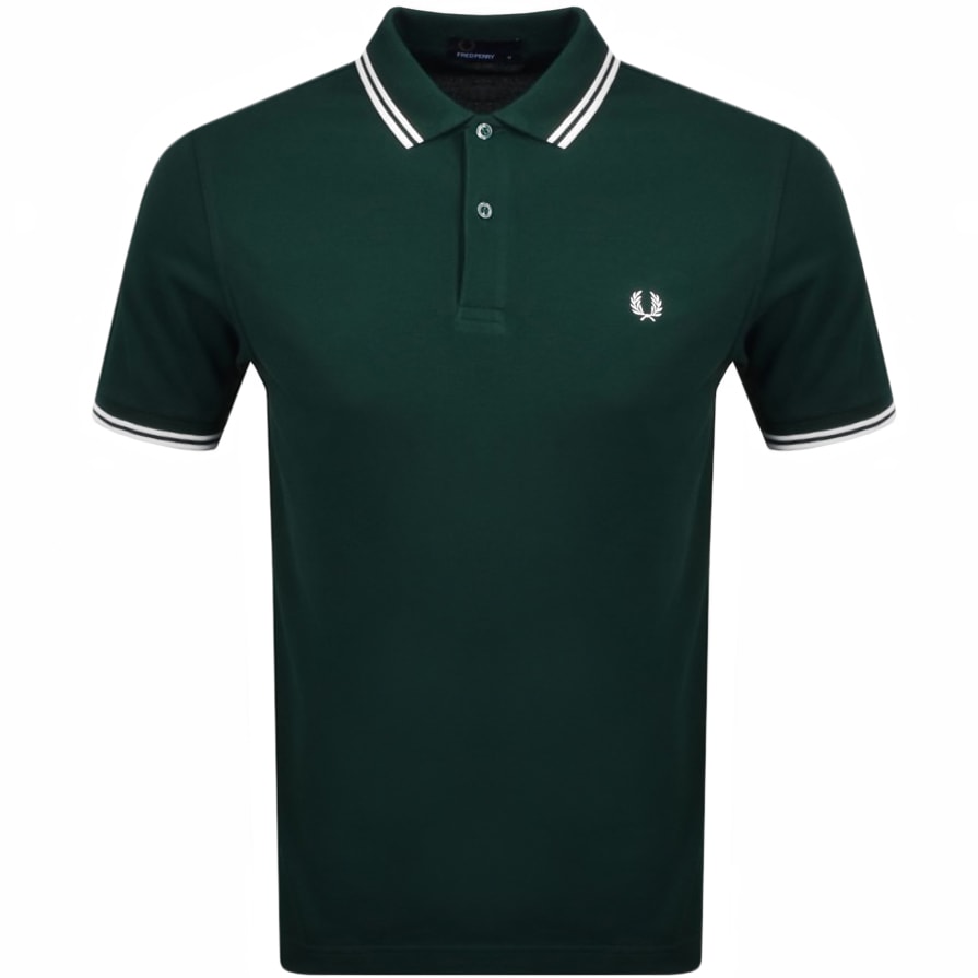 Alternative Image for ProductFred Perry Twin Tipped Polo T Shirt Green1